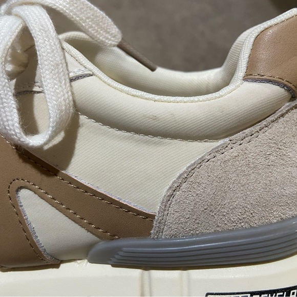 Somiliss Necap Revela Sneaker Leather Suede Women Walking US Sz 8.5 EUR 40 Beige - Picture 7 of 11